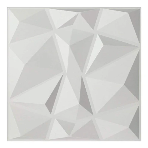 Item Dimensions: Each PVC wall panel covers a wall size of 50 x 50 cm size. The thickness is 1mm, and the weight is 0.7 lbs/ 583 g. 1 panel covering 2.69 square feet. Recommended Use: Best item for Indoor, outdoor, bedroom, ceiling, bathroom, Tv Background frames, office, living rooms, dining rooms, bedrooms, highlighted walls, couch backdrops, and more. Use with care in showers and on textured walls. Any interior wall for decoration.  Easy to DIY: No specialized knowledge is required. Plan the 3D accent wall panels by yourself. Replace the boring wall, get a fresh look for your room. Premium Quality: Fire resistance, Waterproof, High strength and durable, easy to clean and ideal for wall covering. They'll stay up on your walls for however long you want them to. Additionally, it is simple to lay the tiles directly over already-existing panels or a flat surface. Beautify Your Private Space: The embossed height is a 3D raised effect with stylish shape. Easily paintable color a variety of visual effects looks like a real wall and a more reflective surface. Create a colorful interior either by painting the panels and by installing surrounding lights.